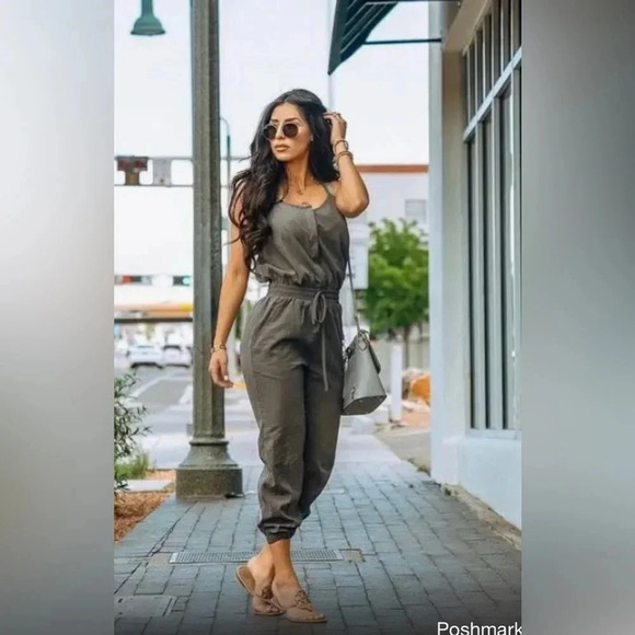 Onia susie jumpsuit 326 forest - Picture 1 of 3